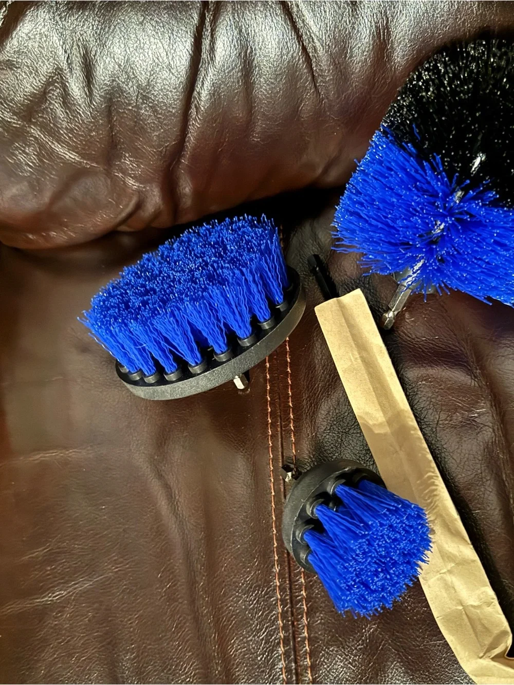 NEW Easy Home Universal Cleaning Power Drill Brush 4 Piece Set